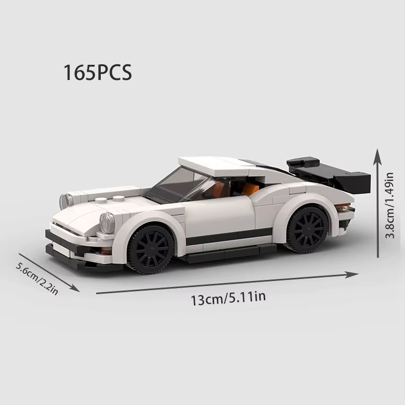 MOC Model City Racing Car Speed Champions Sports Building Blocks Bricks Sets Technique Supercar Racers Vehicles Kits Toys Gift