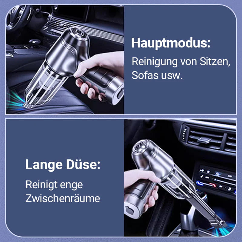 Superstarker Kabelloser Staubsauger Für Das Auto