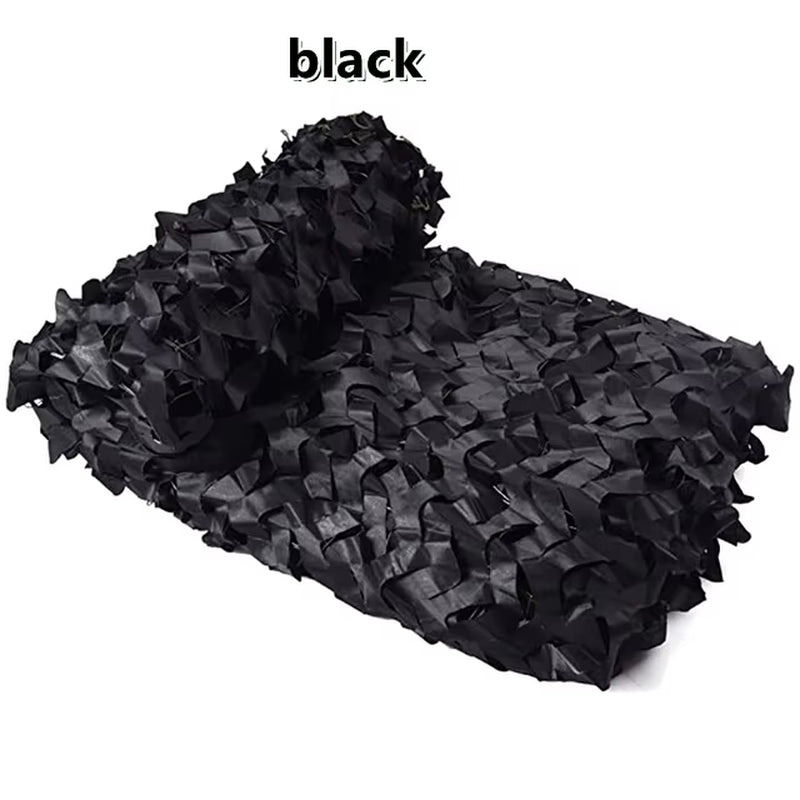 1.5Mx1M 4Mx5Mcamouflage Nets White Blue Beige Desert for Hunting Hiding Mesh Outdoor Awning Garden Shading Gazebo