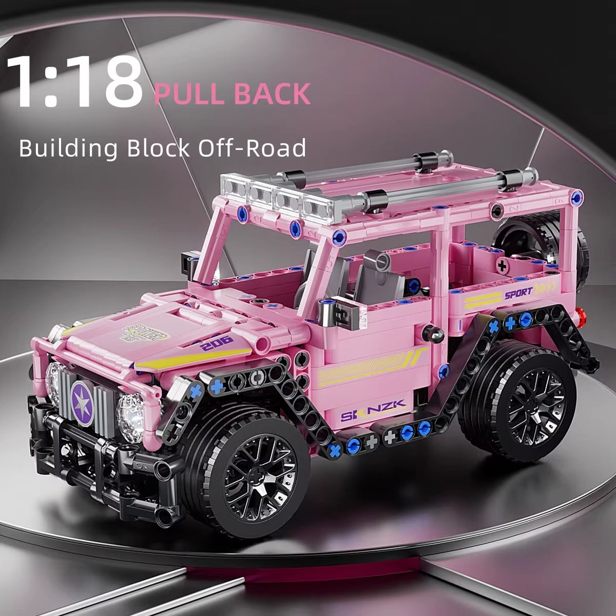 485PCS Building Blocks City Speed Car Festive Gift Giving Racing Vehicle with Super Racers Bricks Toys for Children Boy Gift