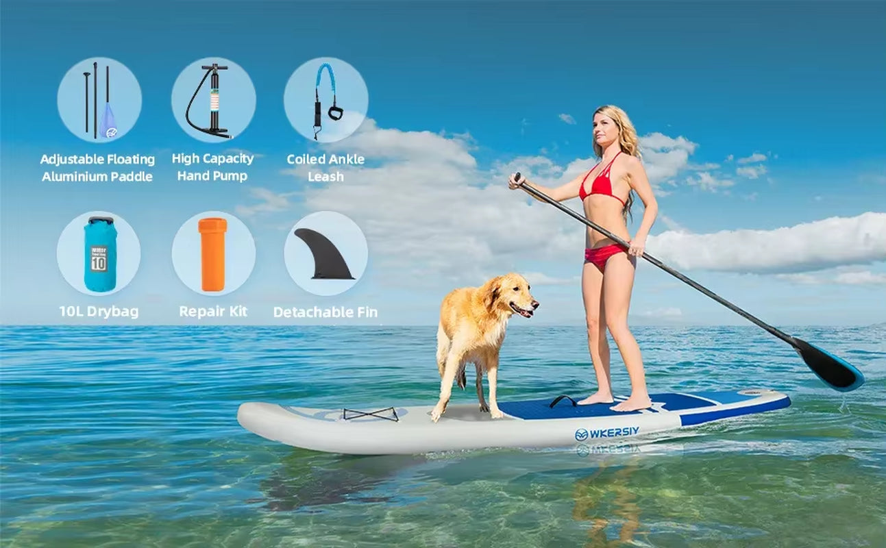320 * 83 * 15 Inflatable Surfboard Paddle Board Inflatable Paddle Board Surfboard SUP