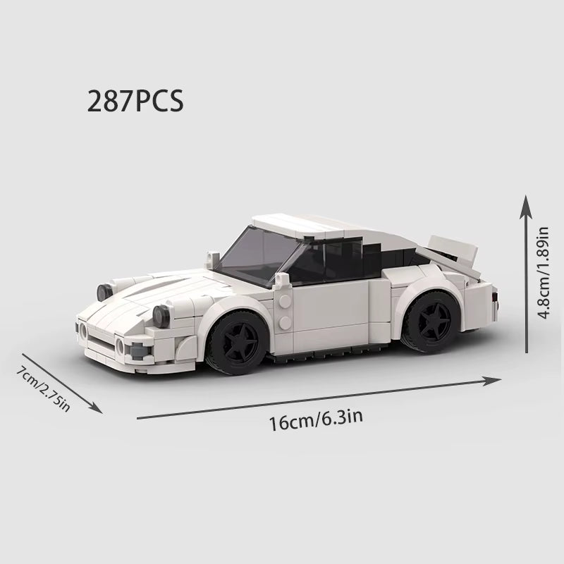 MOC Model City Racing Car Speed Champions Sports Building Blocks Bricks Sets Technique Supercar Racers Vehicles Kits Toys Gift