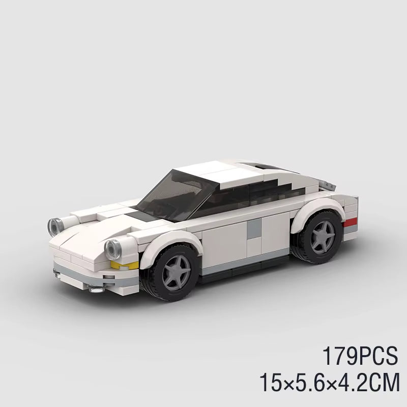MOC Model City Racing Car Speed Champions Sports Building Blocks Bricks Sets Technique Supercar Racers Vehicles Kits Toys Gift