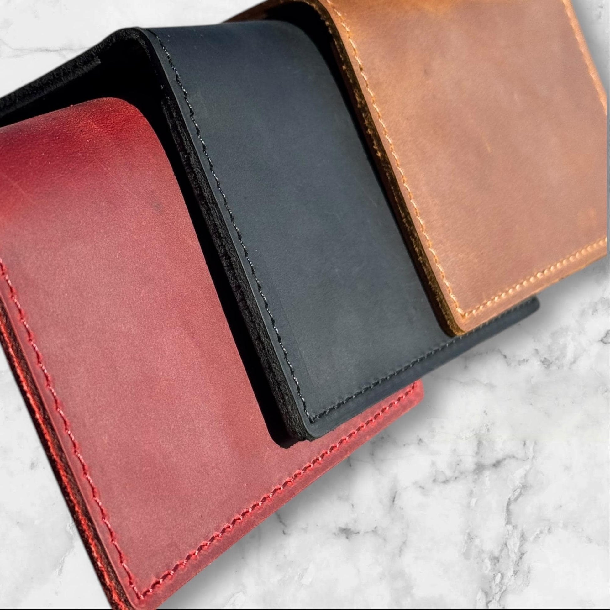 Spider ID Wallet - Genuine Leather Wallet with Super Hero Mask