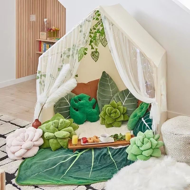 Super Soft Giant Leaf Blanket for Bed Sofa Gloriosum Plant Blanket Home Decor Throws Warm Sofa Towel Cobertor Christmas Gift 담요