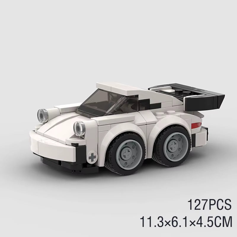 MOC Model City Racing Car Speed Champions Sports Building Blocks Bricks Sets Technique Supercar Racers Vehicles Kits Toys Gift