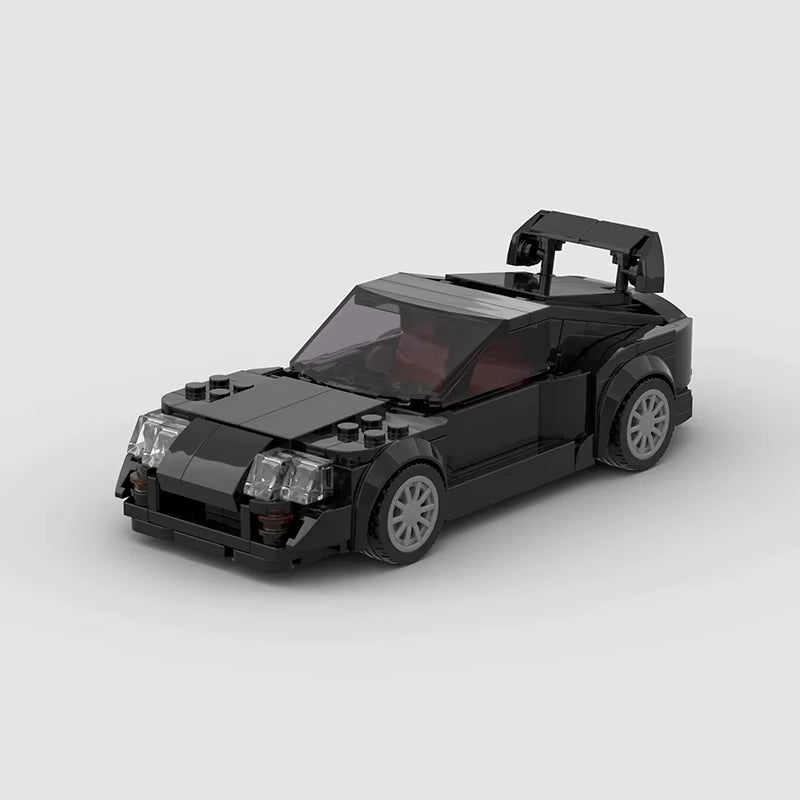 HOT MOC Supra Mk4 City Racing Car Speed Champions Sports Building Blocks Bricks Classic Supercar Racers Great Vehicles Kits Toys