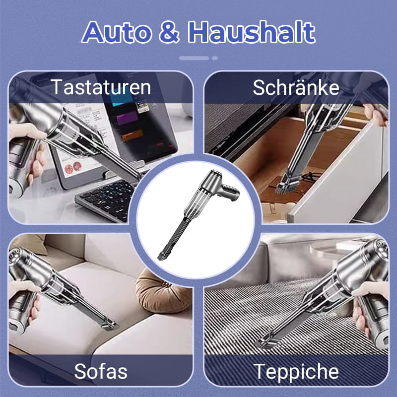 Superstarker Kabelloser Staubsauger Für Das Auto