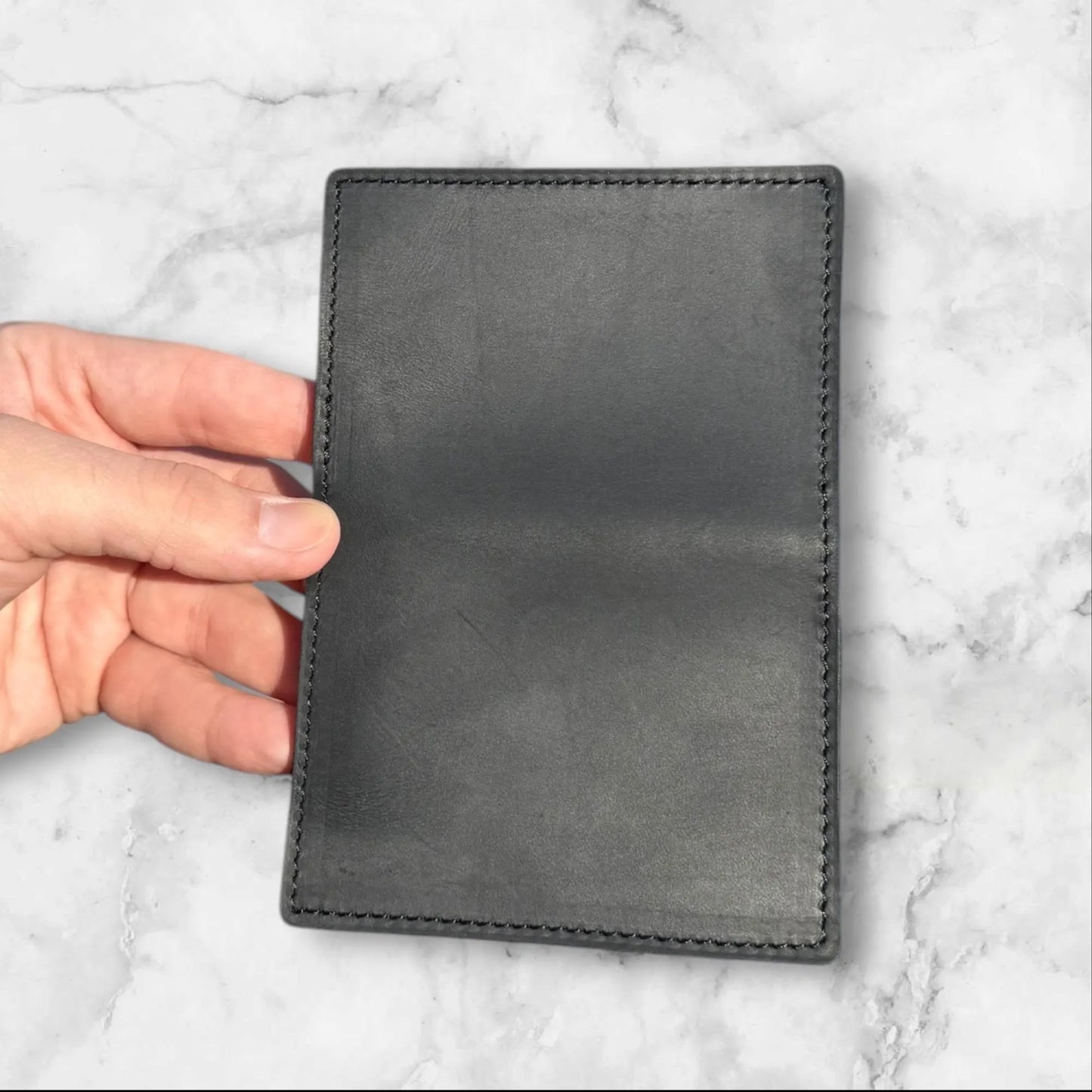 Spider ID Wallet - Genuine Leather Wallet with Super Hero Mask