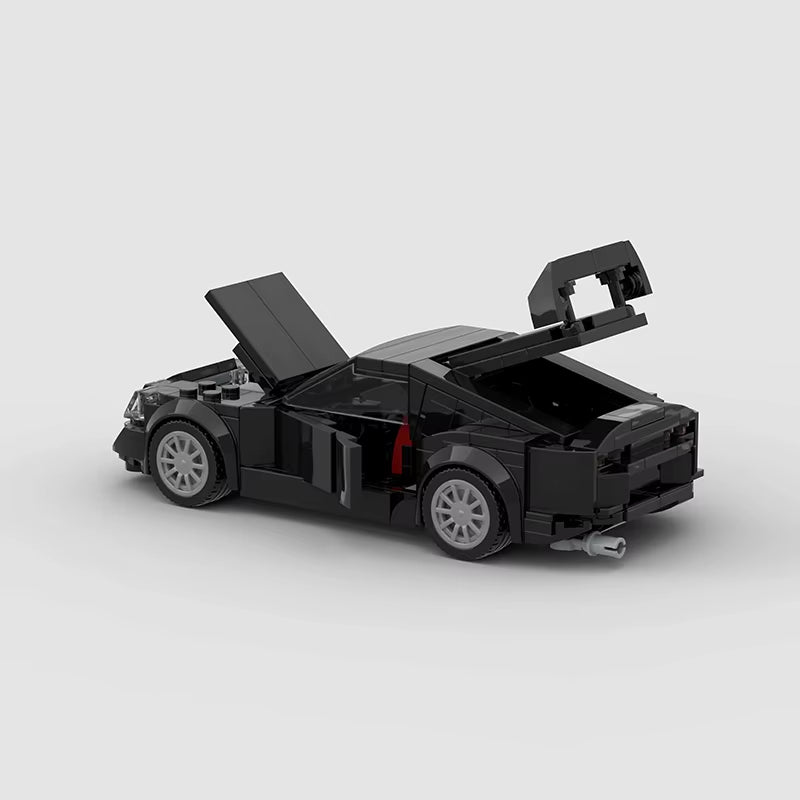 HOT MOC Supra Mk4 City Racing Car Speed Champions Sports Building Blocks Bricks Classic Supercar Racers Great Vehicles Kits Toys
