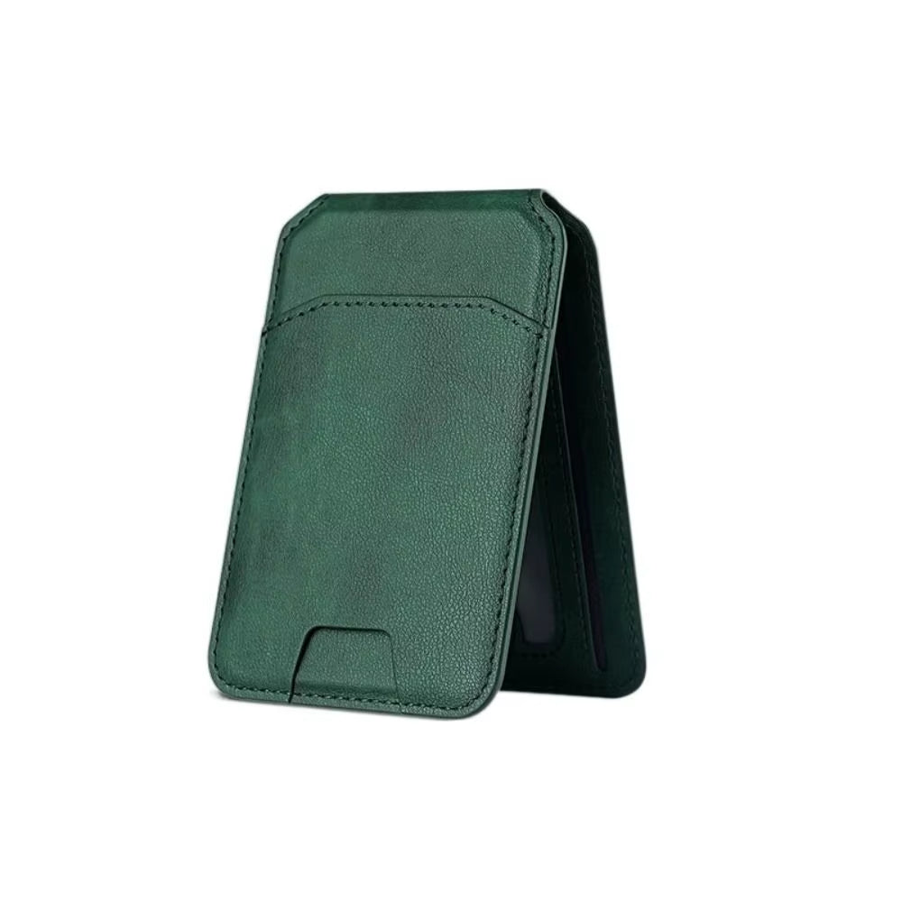 For Magsafe Wallet Phone Card Holder Accessories Safety Magnetic Wallet Stand Anti-Theft Leather for Iphone 15 14 13 Promax