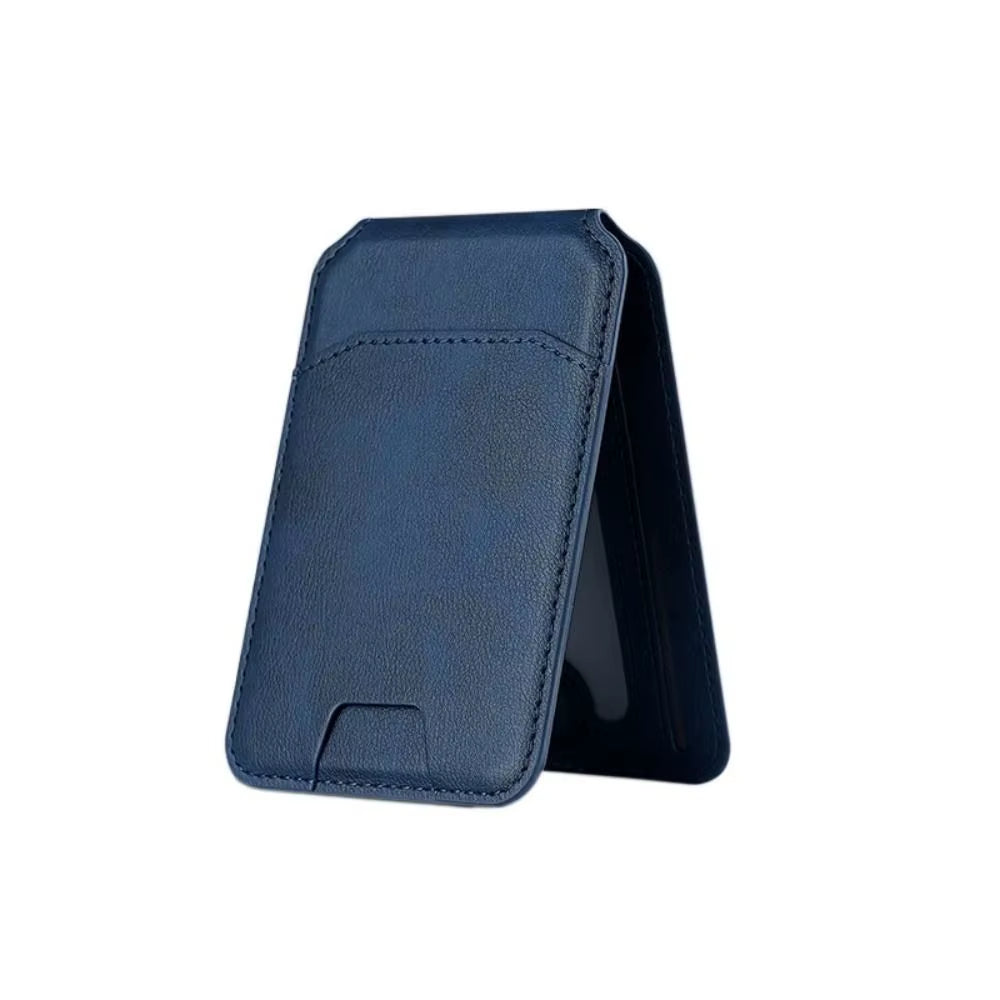 For Magsafe Wallet Phone Card Holder Accessories Safety Magnetic Wallet Stand Anti-Theft Leather for Iphone 15 14 13 Promax