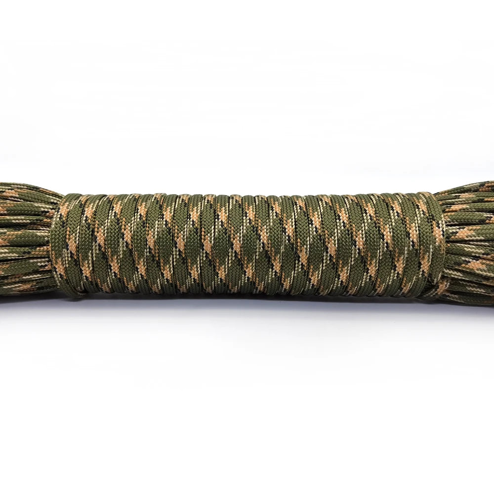4 Size Dia.4Mm 7 Stand Cores Paracord for Survival Parachute Cord Lanyard Camping Climbing Camping Rope Hiking Clothesline