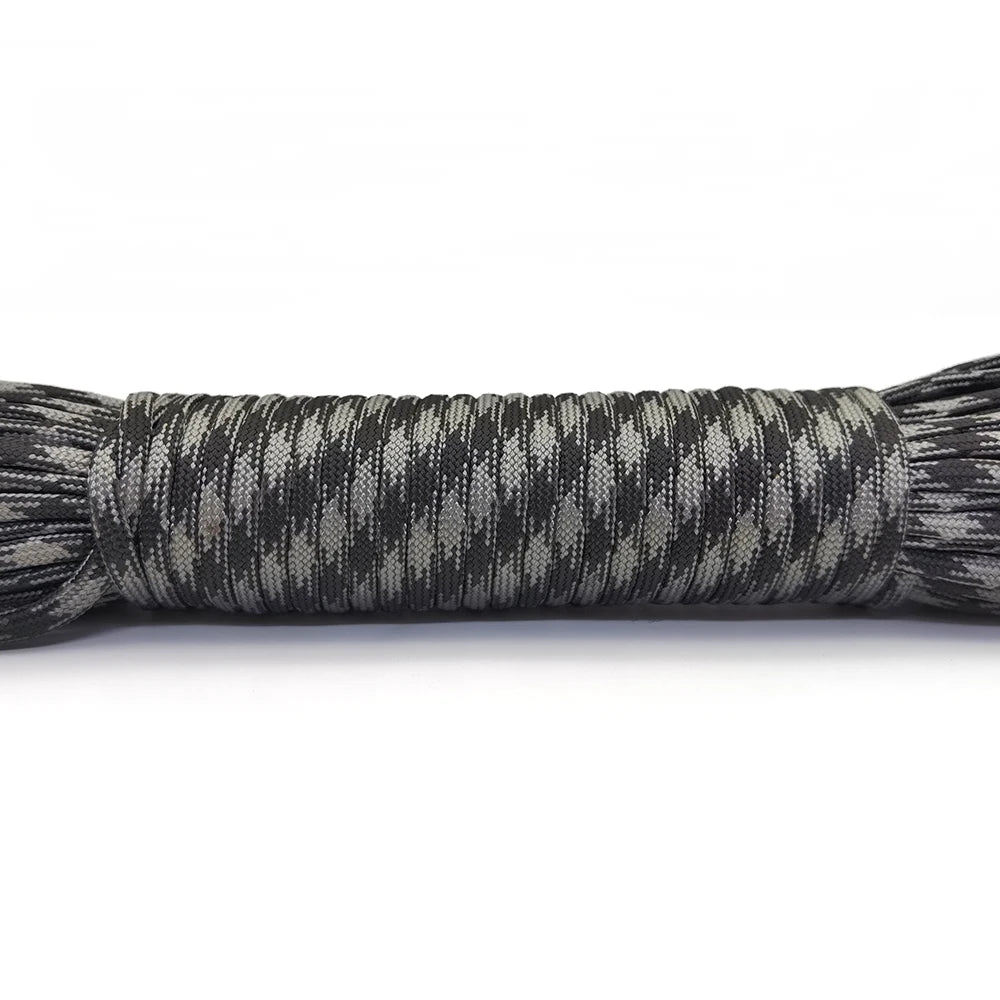 4 Size Dia.4Mm 7 Stand Cores Paracord for Survival Parachute Cord Lanyard Camping Climbing Camping Rope Hiking Clothesline