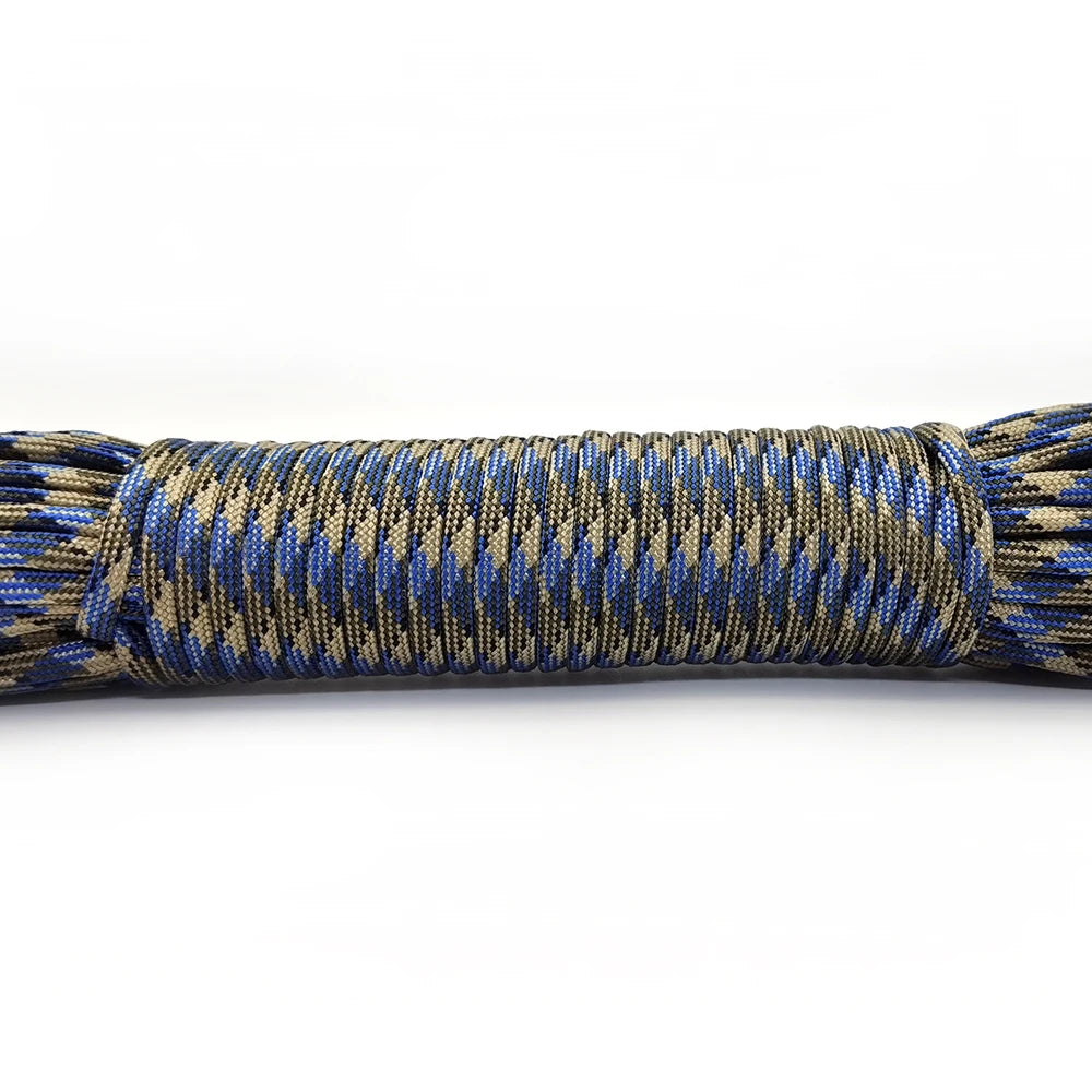 4 Size Dia.4Mm 7 Stand Cores Paracord for Survival Parachute Cord Lanyard Camping Climbing Camping Rope Hiking Clothesline
