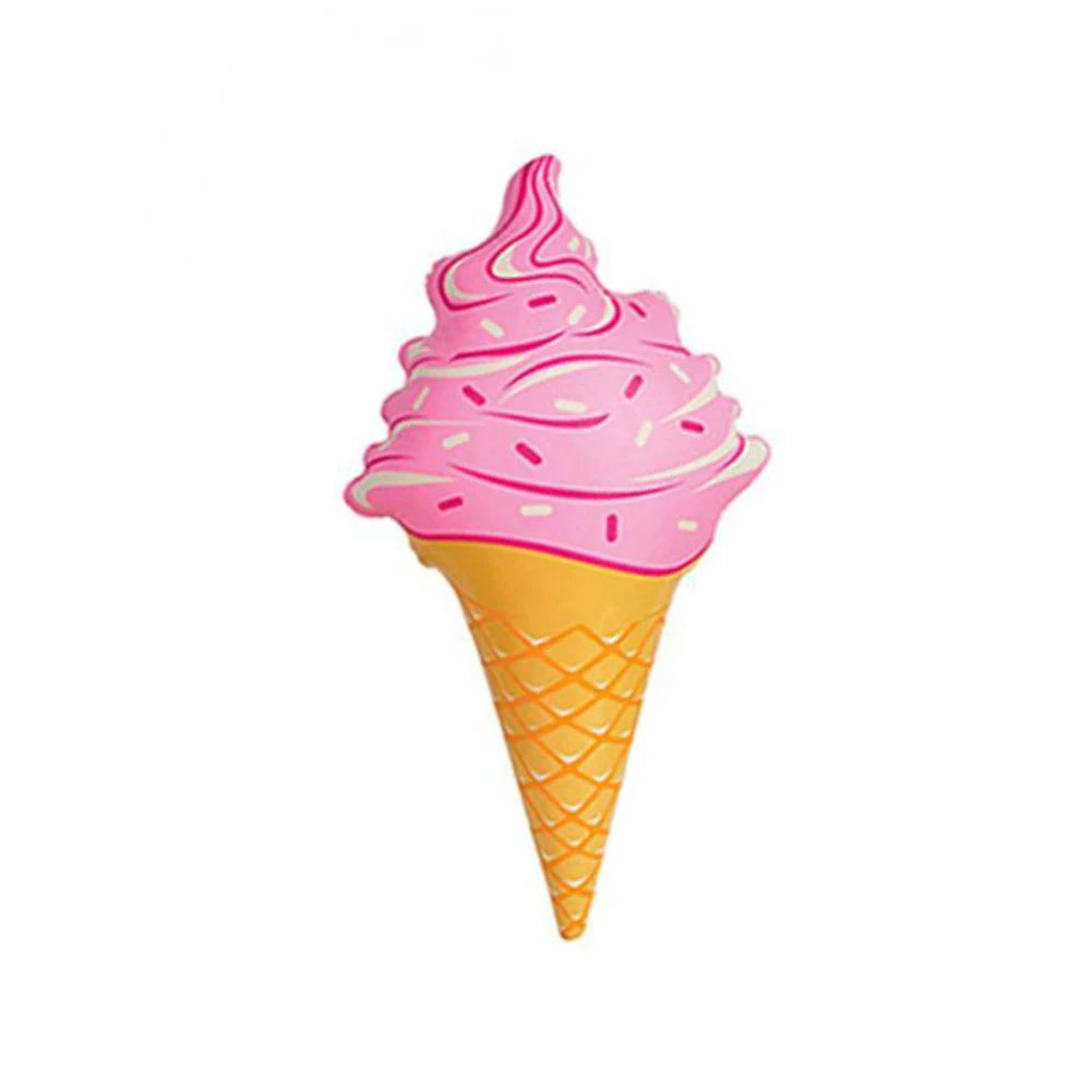 Summer Outdoor Creative Floats Cute Giant Inflatable Ice Cream Swim Ring Lounger Pool Party Swimming Pool Floats for Adults