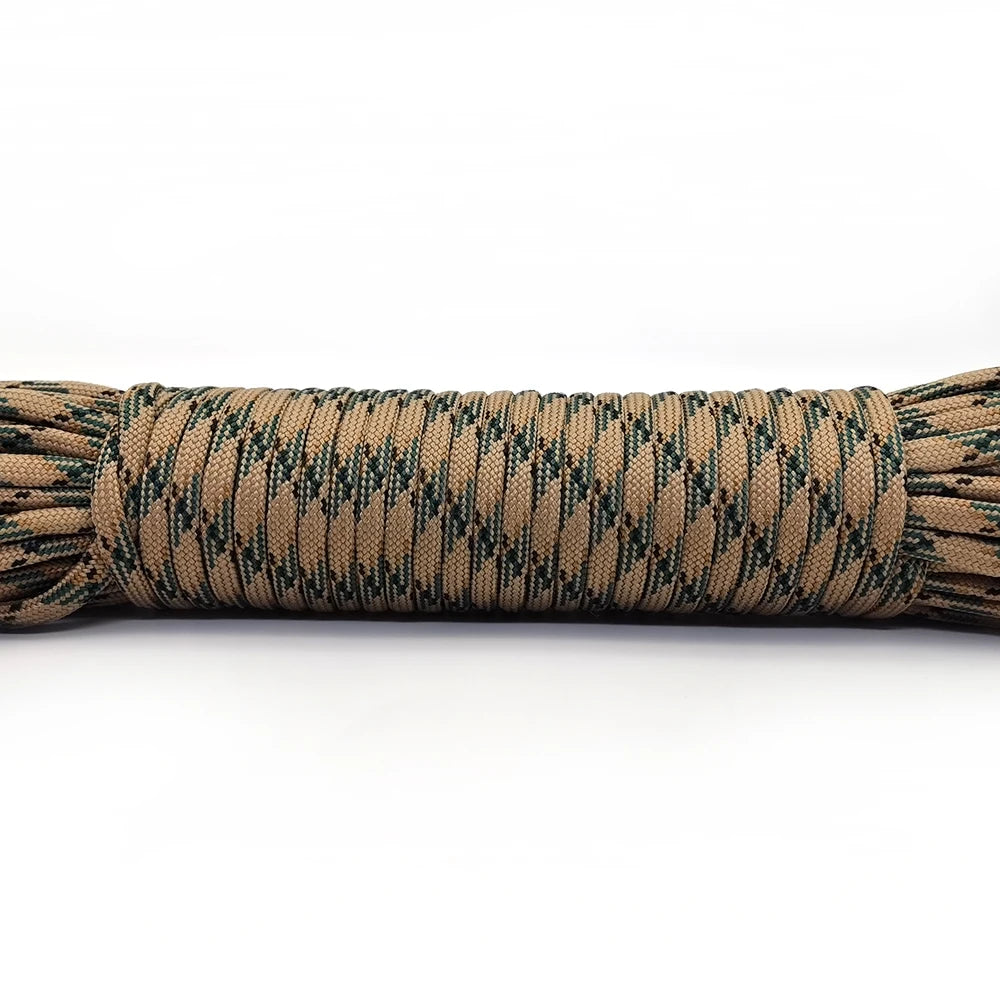 4 Size Dia.4Mm 7 Stand Cores Paracord for Survival Parachute Cord Lanyard Camping Climbing Camping Rope Hiking Clothesline