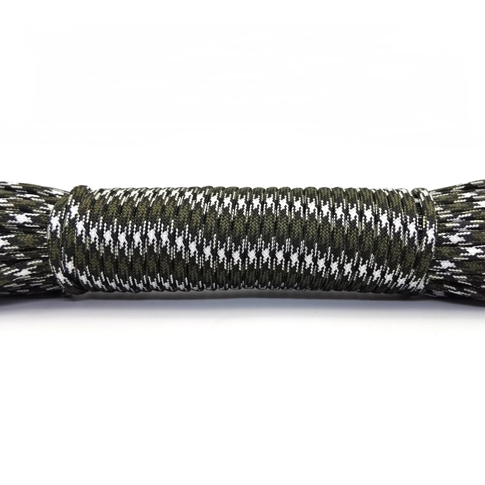 4 Size Dia.4Mm 7 Stand Cores Paracord for Survival Parachute Cord Lanyard Camping Climbing Camping Rope Hiking Clothesline