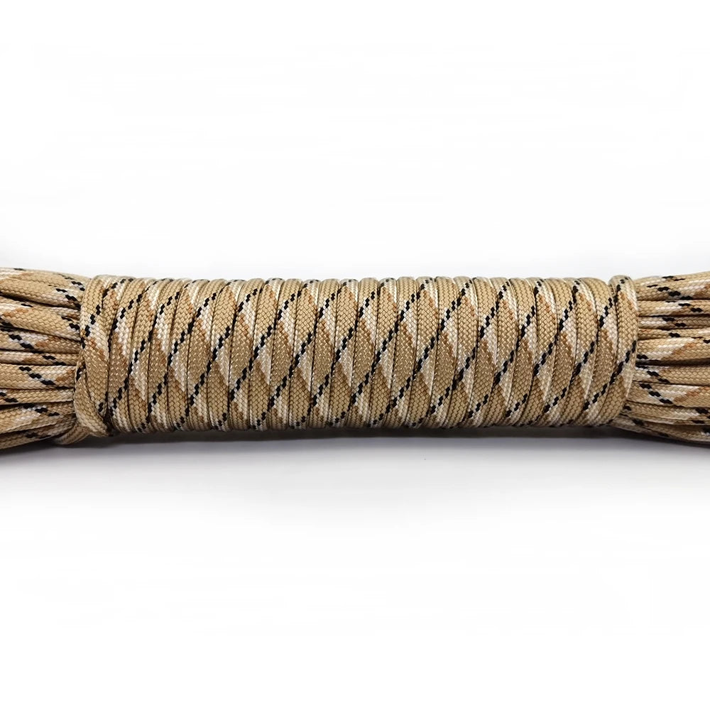 4 Size Dia.4Mm 7 Stand Cores Paracord for Survival Parachute Cord Lanyard Camping Climbing Camping Rope Hiking Clothesline