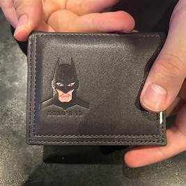 Batman-Kartenhalter mit Stil für Ausweis & Führerschein