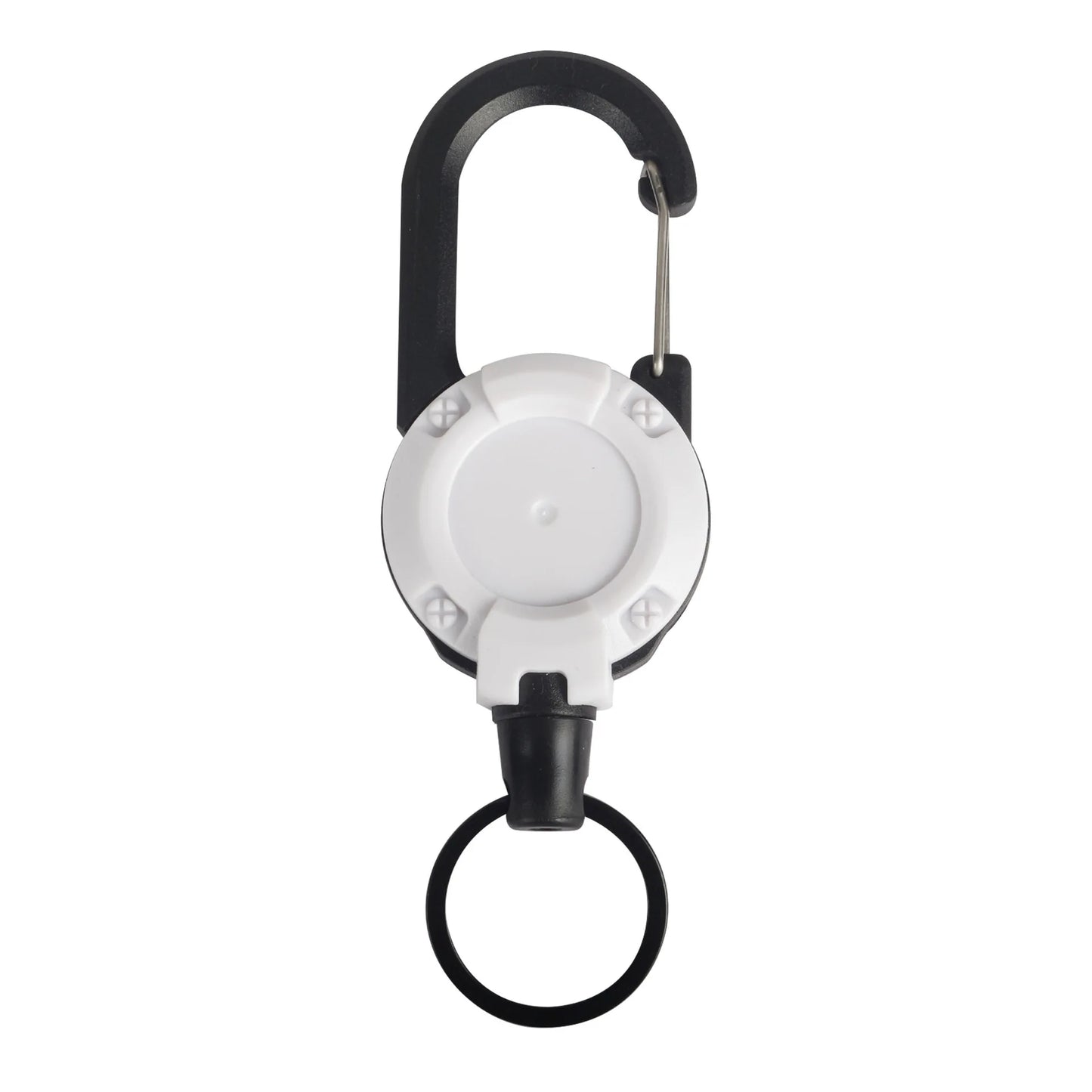 Outdoor Carabiner Hook Backpack Expansion Buckle Automatic Retractable Wire Rope Anti-Theft Tactical Keychain Camping Tools