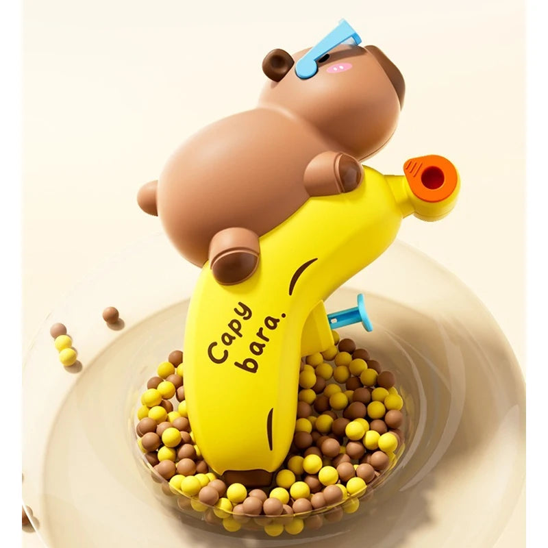 New Capibara Water Gun Toy for Children Cartoon Press-Type Capybara Toy Water Gun Outdoor Water Games Toy Swimming Pool Parts