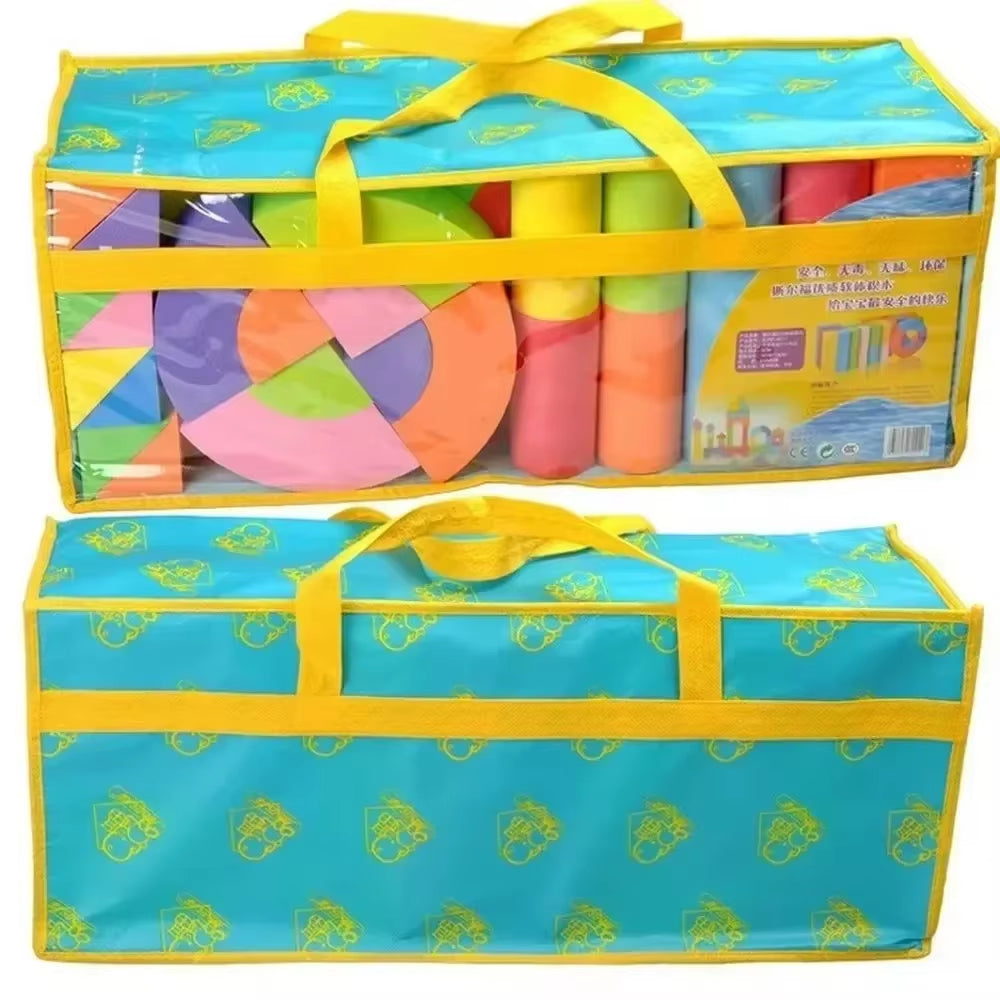 50Pcs EVA Large Safe Building Blocks Big Foam Colorful Construction Toys Kids Learning Educational Toy EVA Construction Set 2025