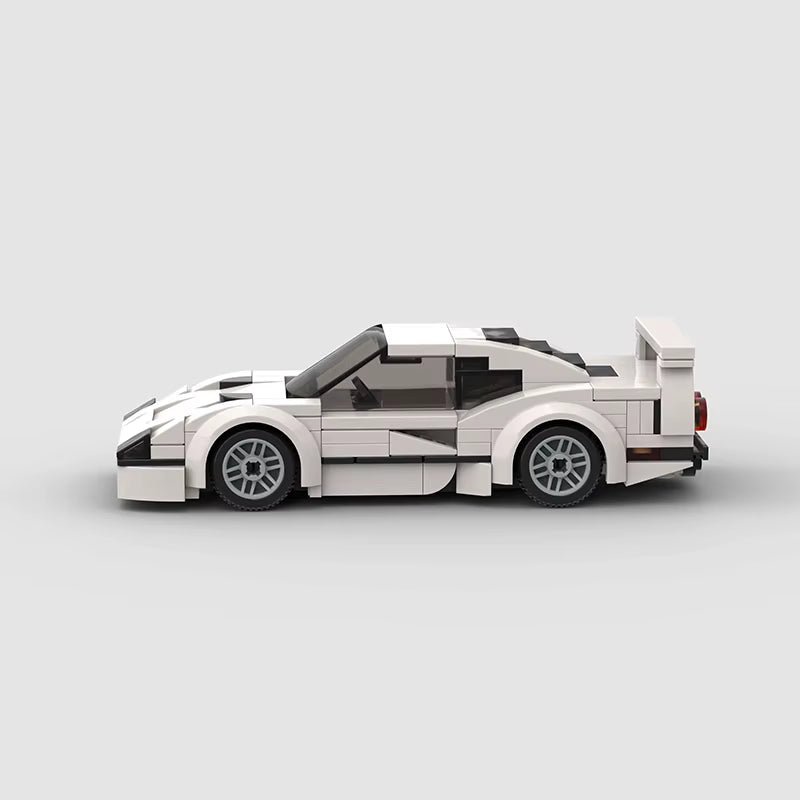 MOC City Speed Champion Sports Car F40 Building Blocks Technique F1 Voiture Vehicle Educational Construction Toys for Kids Gift
