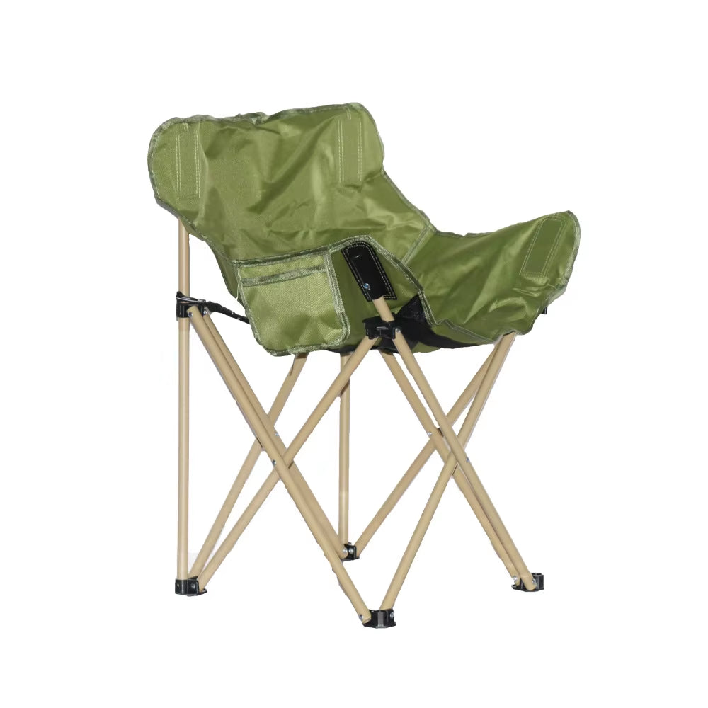 Portable Camping Chair Foldable Chairs Relaxation Gadgets Tourist Beach Fishing Garden Armchair Accessories Outdoor Lightweight