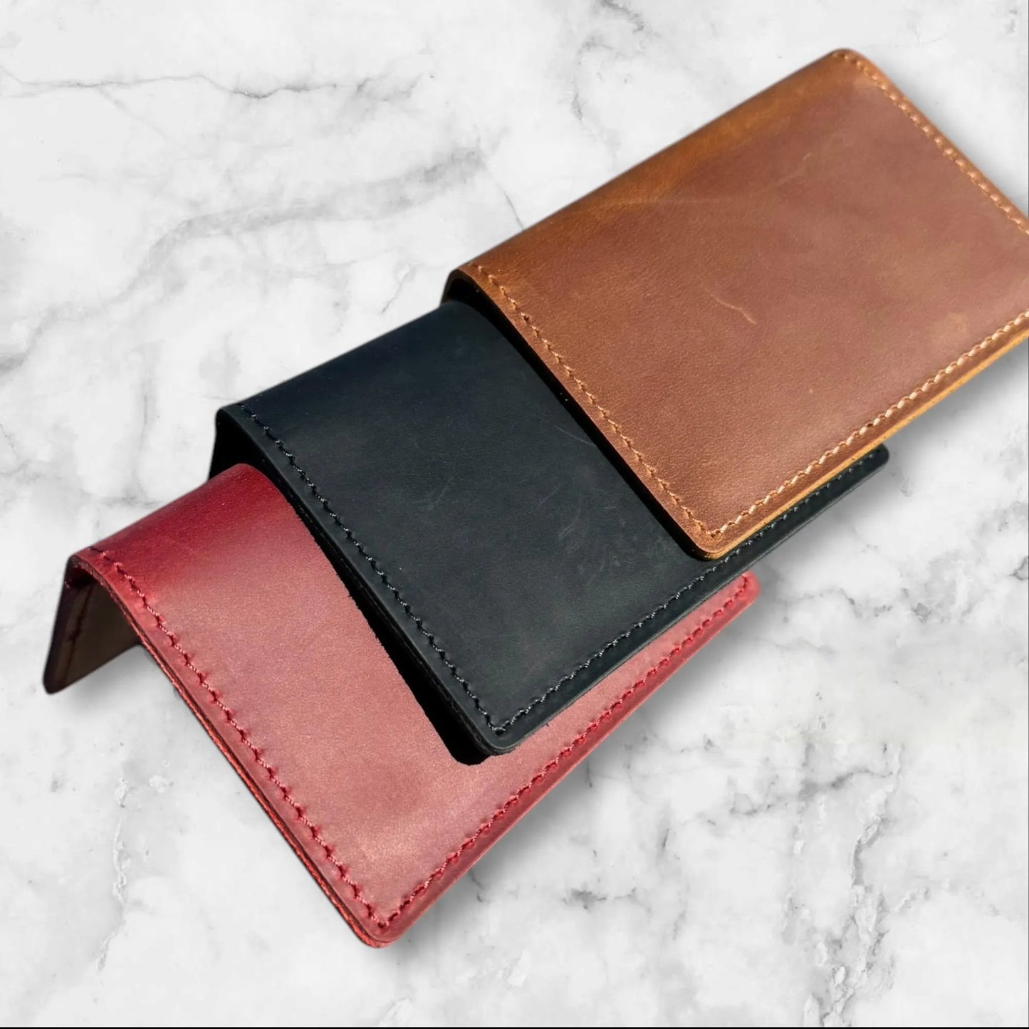 Spider ID Wallet - Genuine Leather Wallet with Super Hero Mask