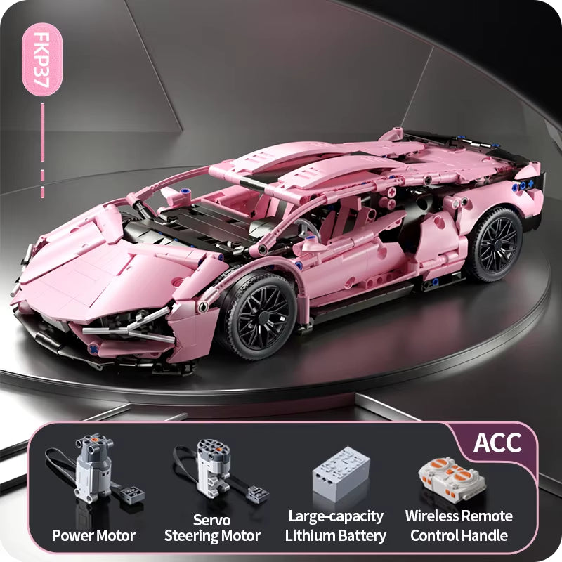 Toylinx Technolog or Speeding Vehicle Building Blocks Car Racing Bricks Toys for Children Gift for Boys and Girls