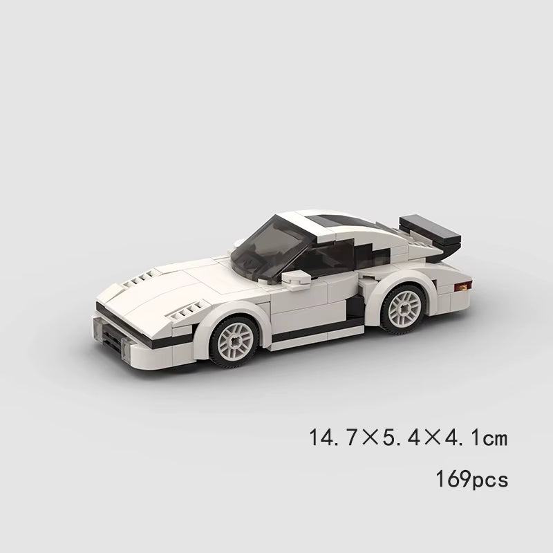 MOC Model City Racing Car Speed Champions Sports Building Blocks Bricks Sets Technique Supercar Racers Vehicles Kits Toys Gift