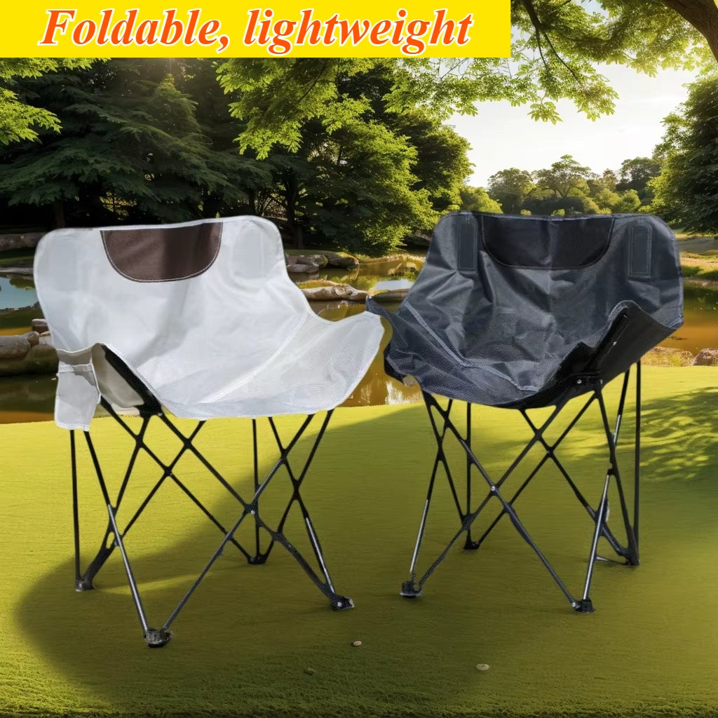 Portable Camping Chair Foldable Chairs Relaxation Gadgets Tourist Beach Fishing Garden Armchair Accessories Outdoor Lightweight