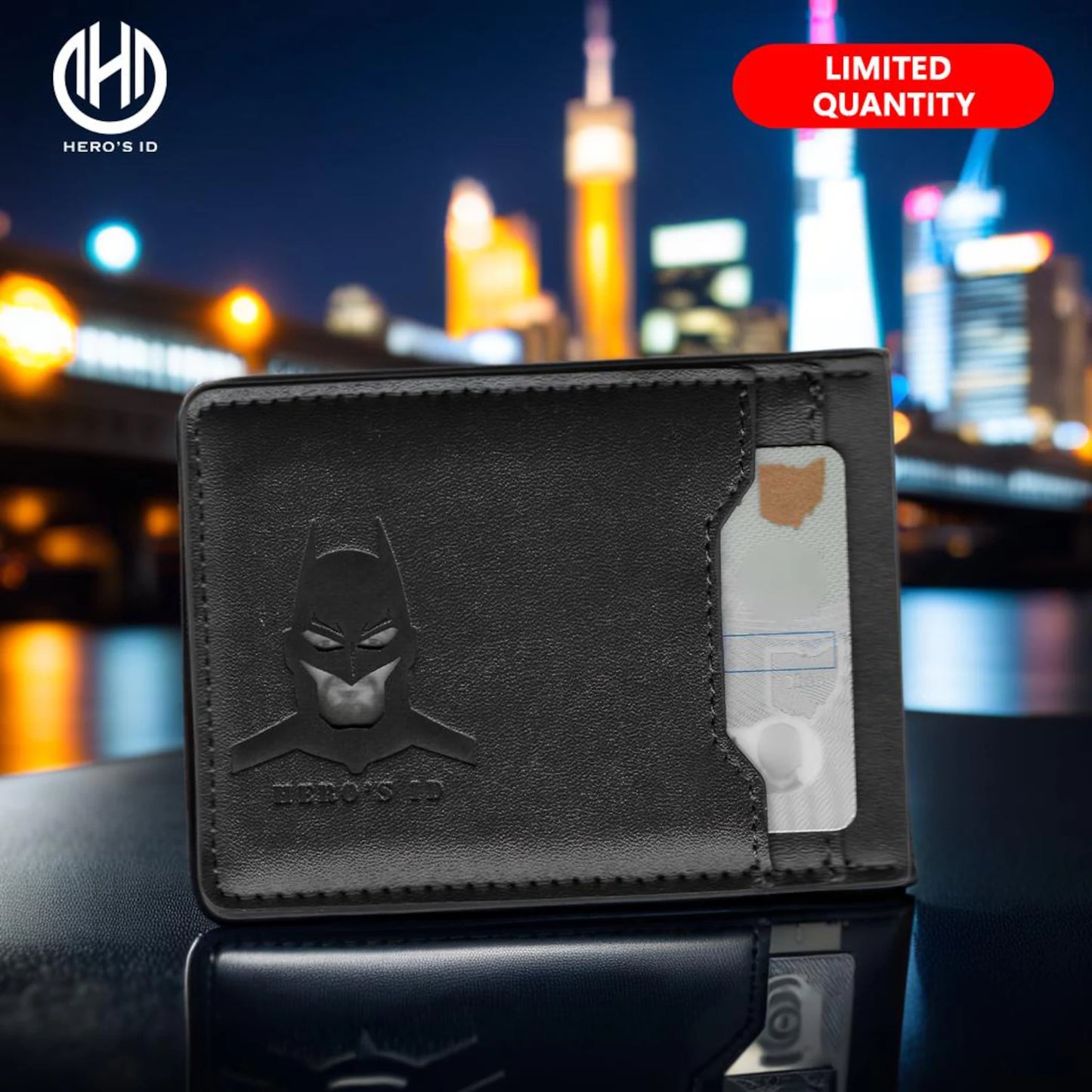 Batman-Kartenhalter mit Stil für Ausweis & Führerschein